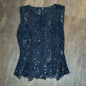 Lace tank top